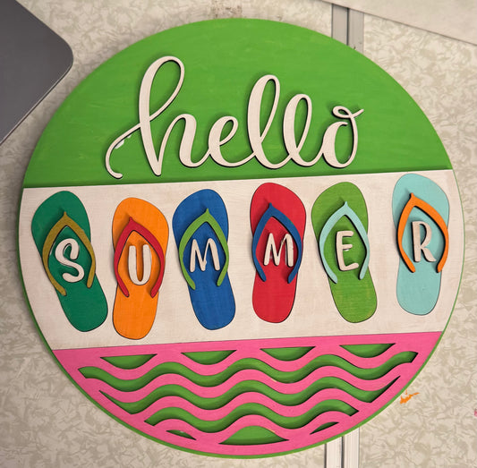 Hanging Door Signs (18in)