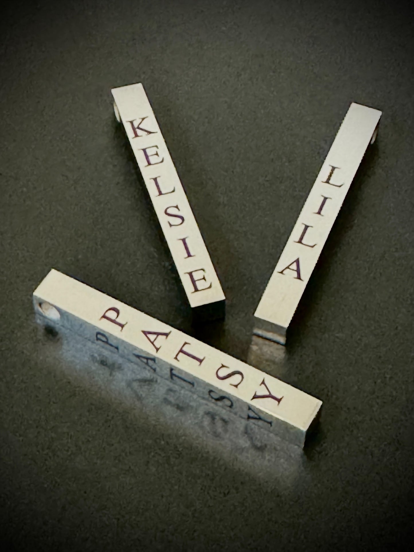 Stainless Steel Custom Engraved Pendant Necklace