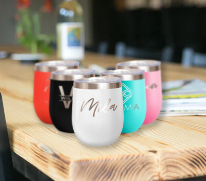 Stainless Steel Coated Wine Tumbler