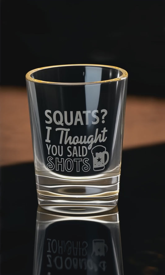 Shot Glasse Set of 4/square