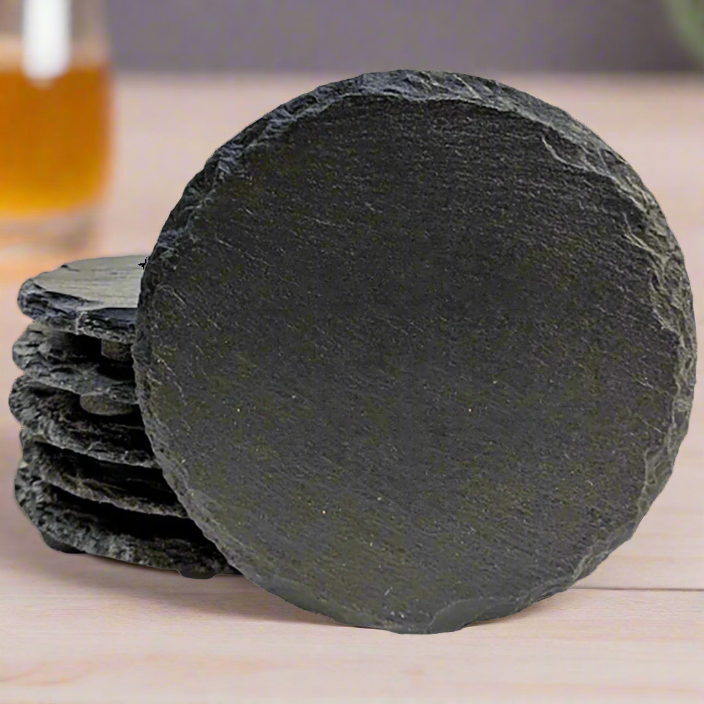 Monogramed Slate Coaster (set of 4)