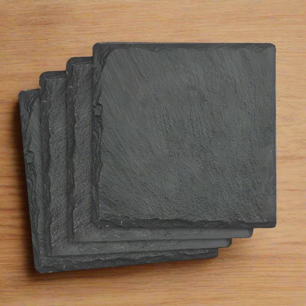 Coaster Set 4/slate