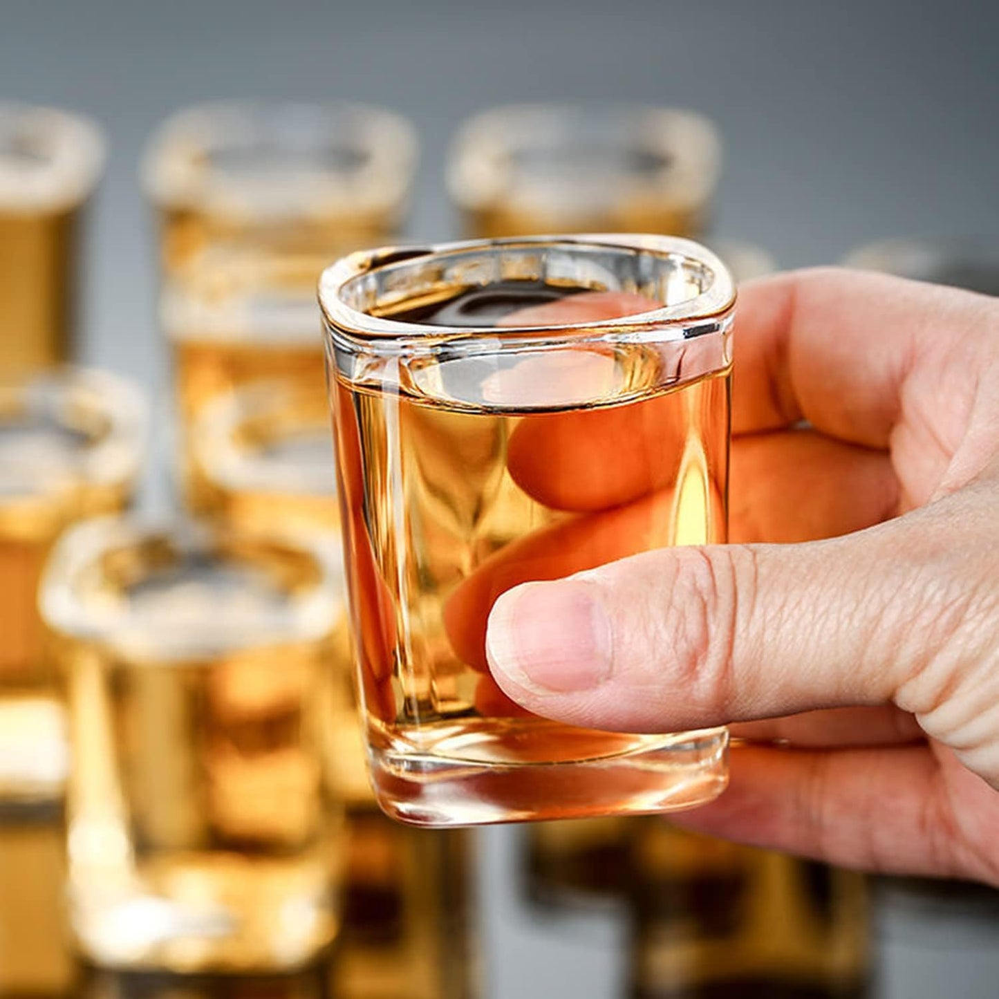 Engraved Square shot glasses