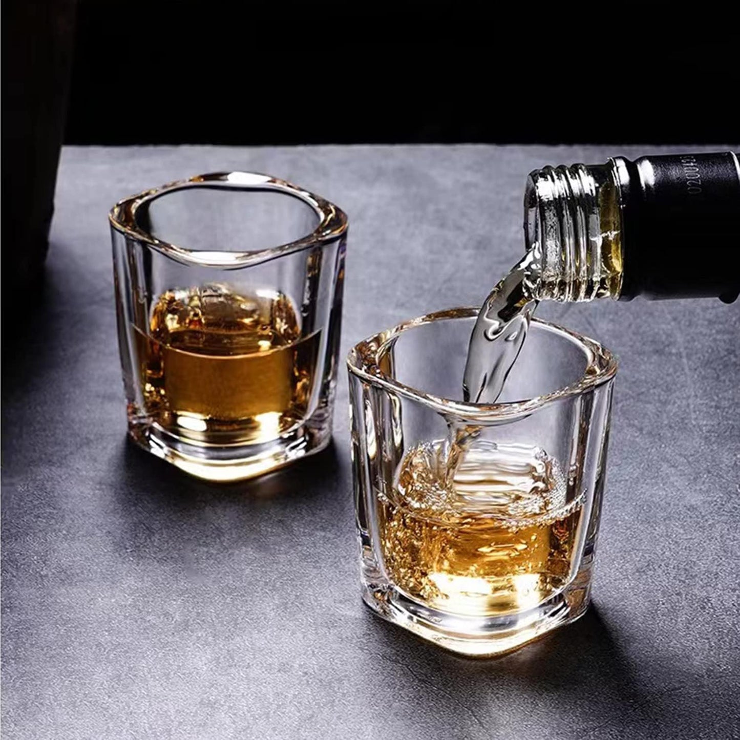 Engraved Square shot glasses