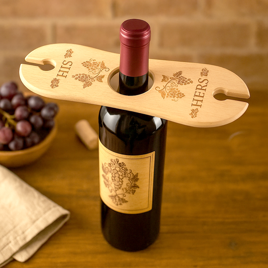 His and Hers Wine Glass Holder